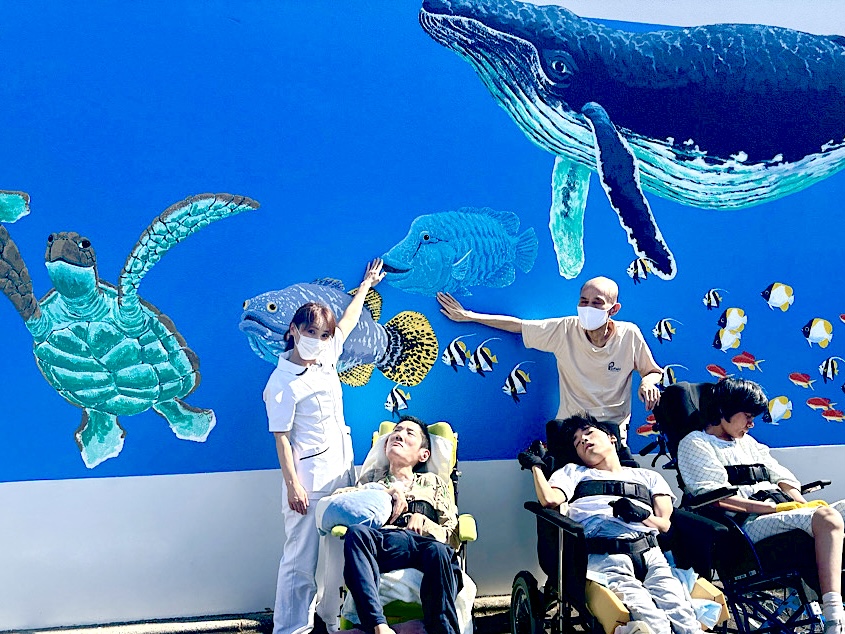 海の中に～🌊